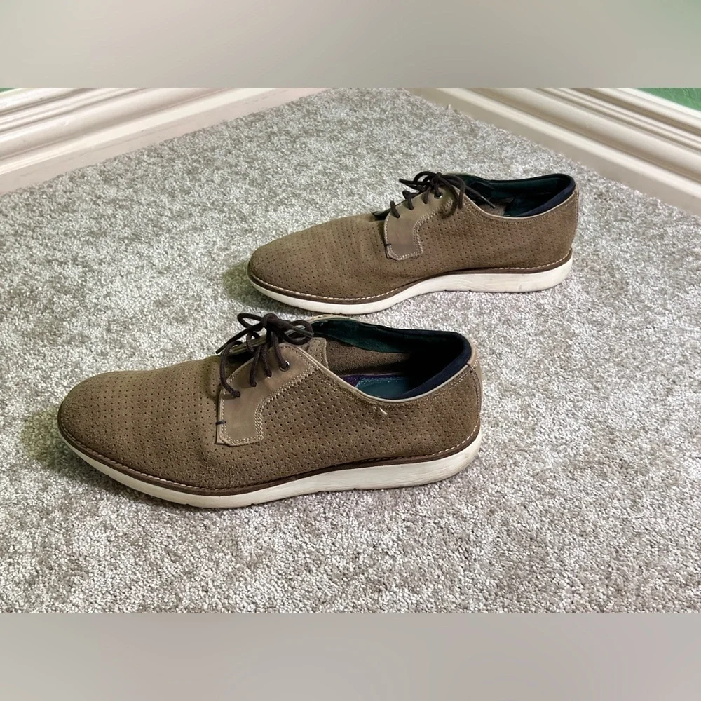 Ted Baker London Tan and Brown Oxfords